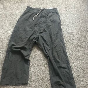 Zara crotch drop pants